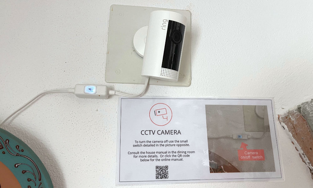 Airbnb Bans CCTV Cameras